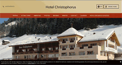 Desktop Screenshot of hotelchristophorus.at