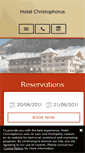 Mobile Screenshot of hotelchristophorus.at